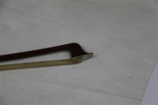 A Lupot violin bow, 60 grams
